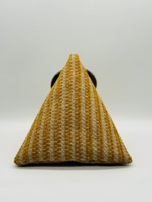 Alternative view of Tea Bag - Jute Stripes Yellow