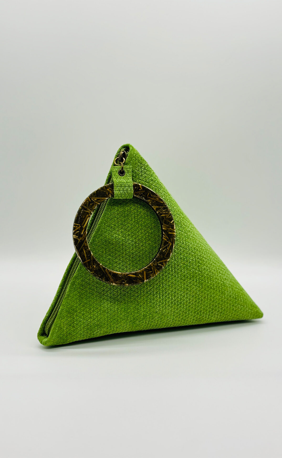 Tea Bag - Suede Green